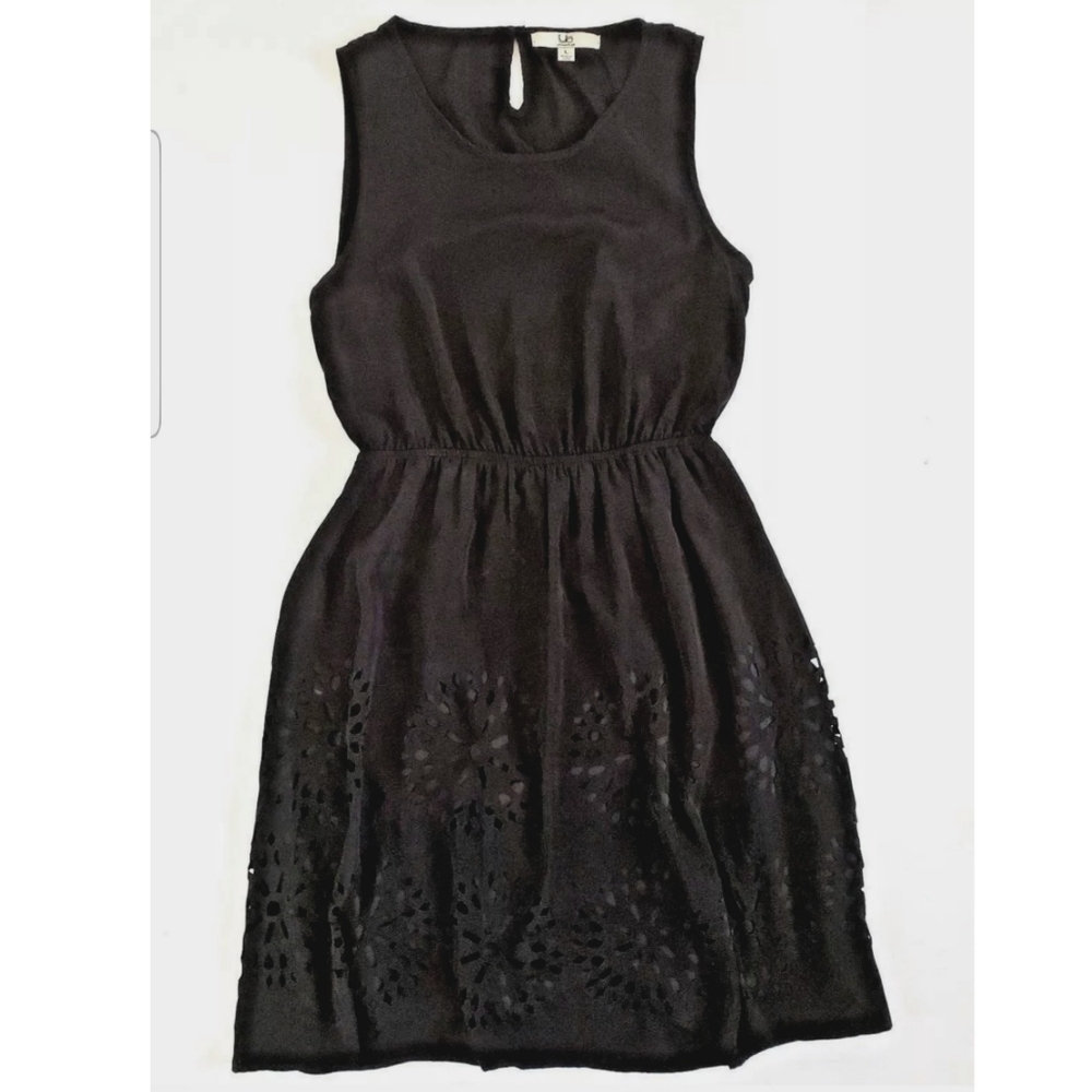 Ya Los Angeles Black Dress Sleeveless L